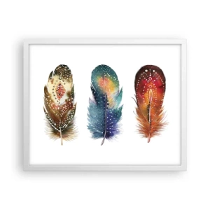 Póster en marco blanco - Rituales, ceremonias, secretos - 50x40 cm