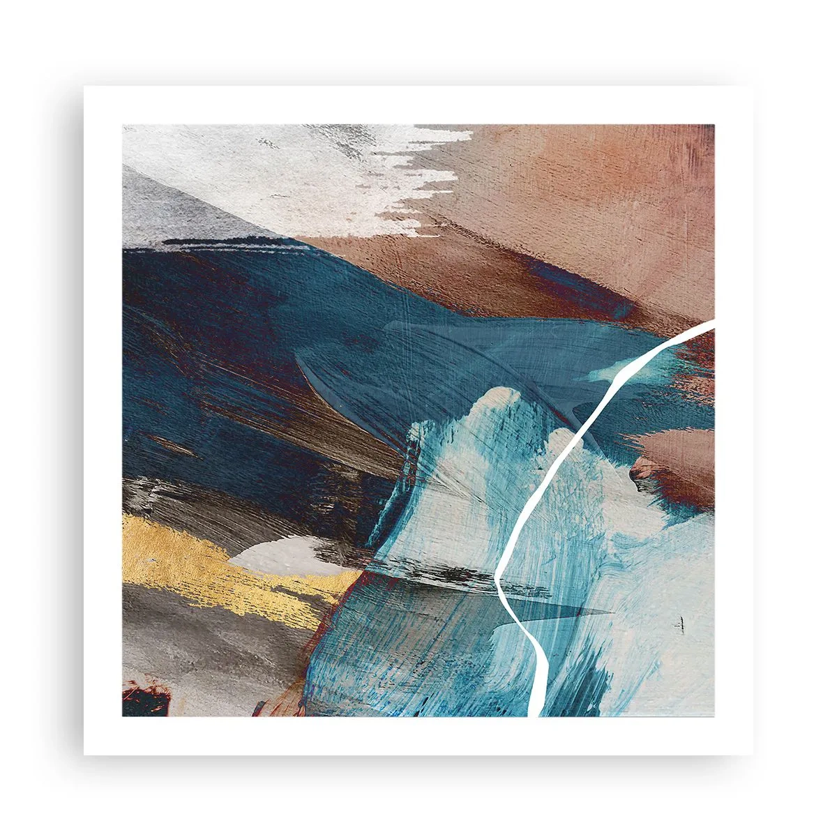 Póster - Con estilo y energía - 60x60 cm