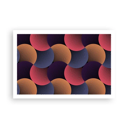 Póster - En un ritmo circular - 91x61 cm