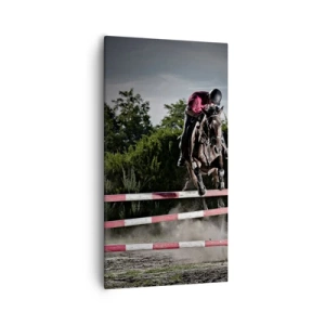 Cuadro sobre lienzo - Impresión de Imagen - Juntos por la victoria - 55x100 cm