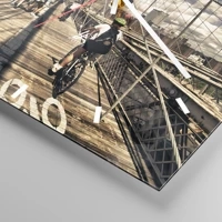 Esfera sin numeración, con rayas