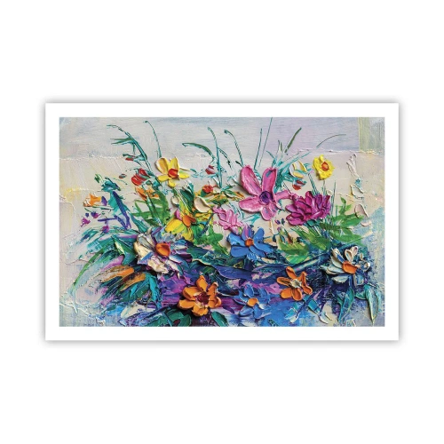 Póster - La energía de las flores - 91x61 cm