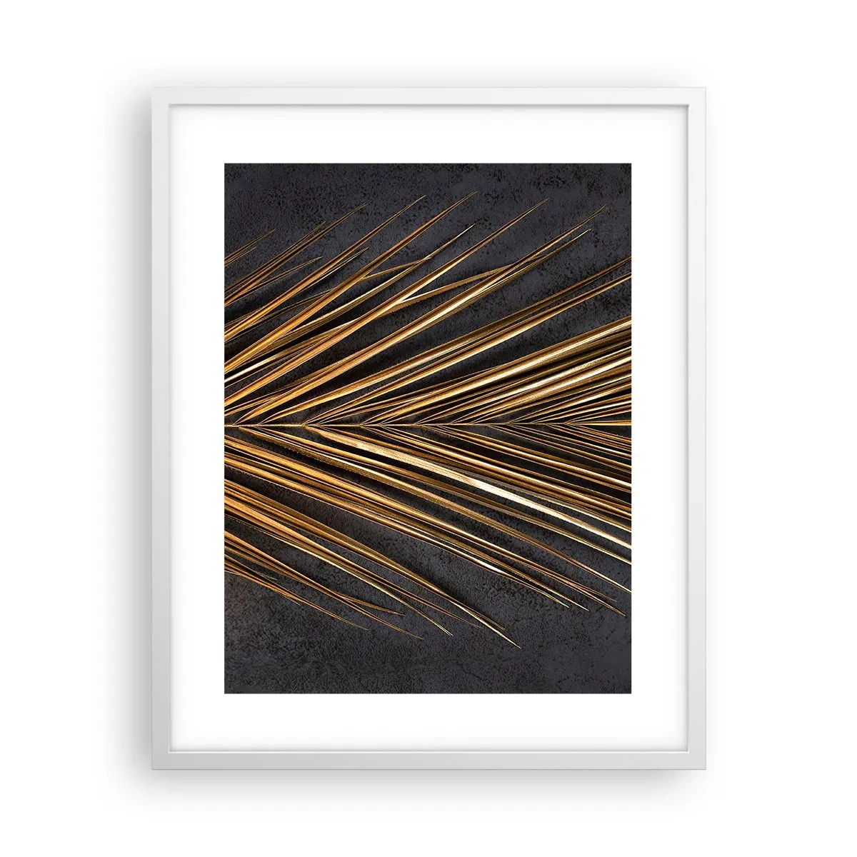 Póster en marco blanco - El oro de los trópicos - 40x50 cm