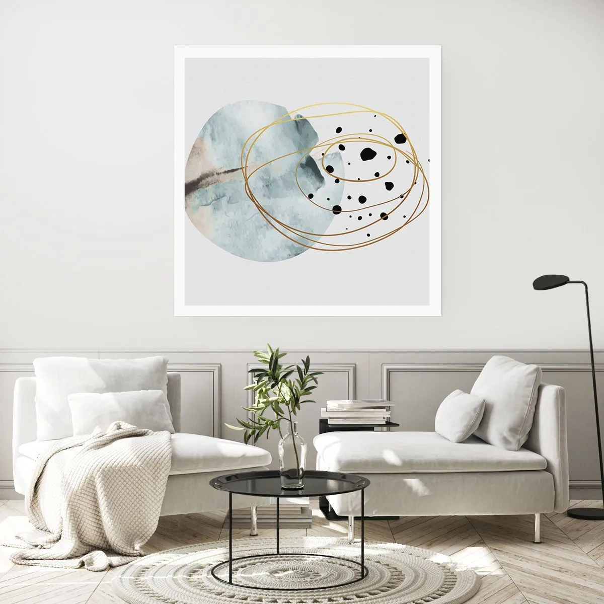 Póster - El concepto del espacio - 50x50 cm