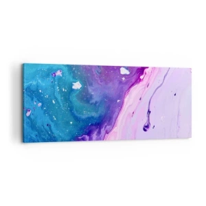 Cuadro sobre lienzo - Impresión de Imagen - Yin y yang - 100x40 cm