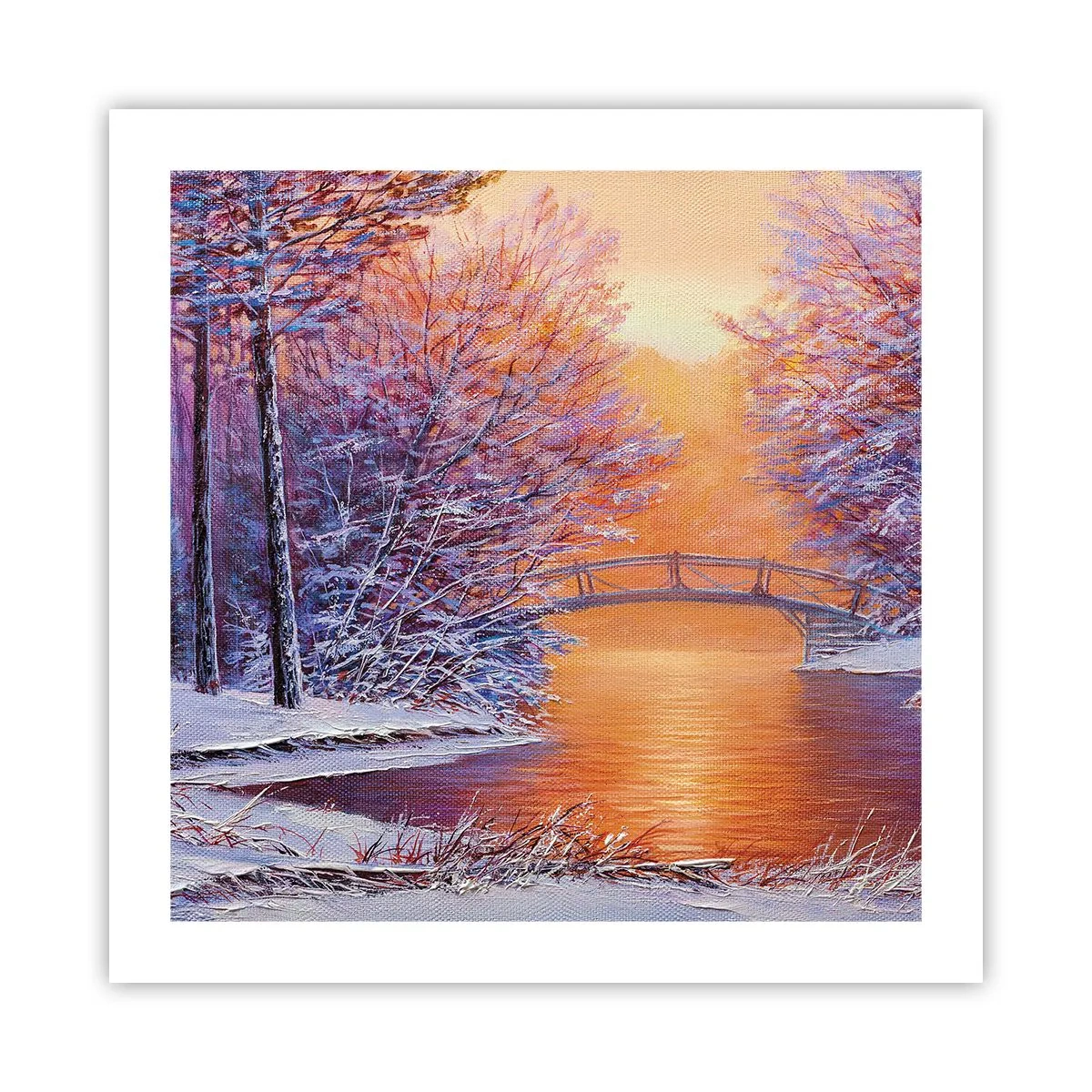 Póster - Reunámonos aquí - 50x50 cm