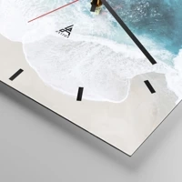 Esfera sin numeración, con rayas