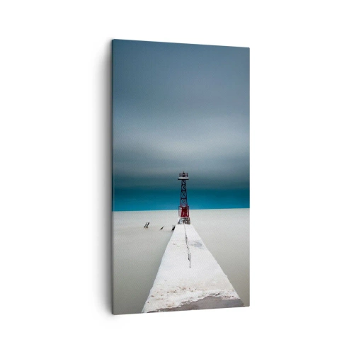 Cuadro sobre lienzo - Impresión de Imagen - Encuentro con la inmensidad - 45x80 cm