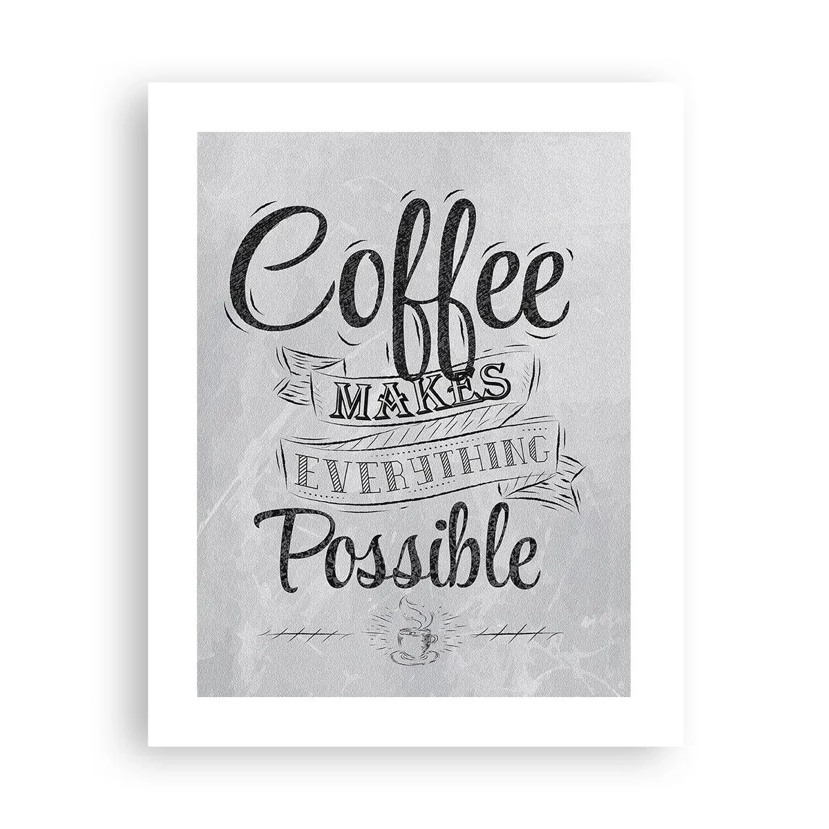 Póster - ¿Cómo no amar el café? - 40x50 cm