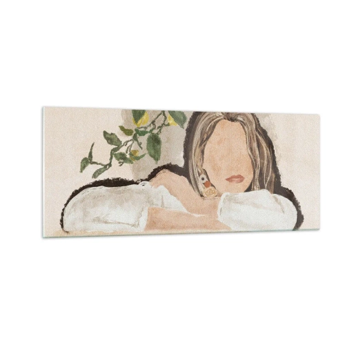 Cuadro sobre vidrio - Impresiones sobre Vidrio - La belleza del sur - 100x40 cm