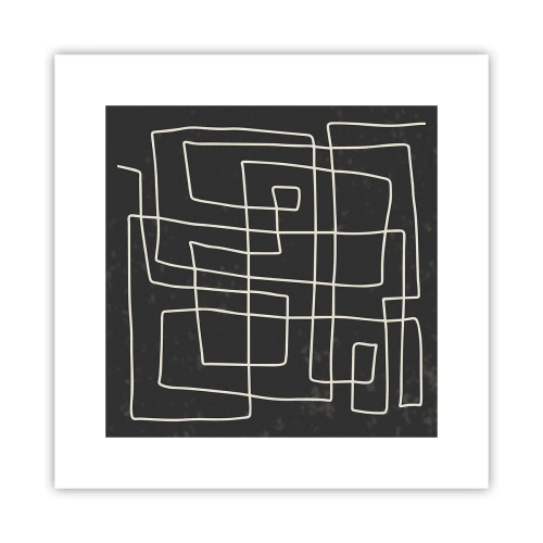 Póster - No es tan sencillo - 30x30 cm