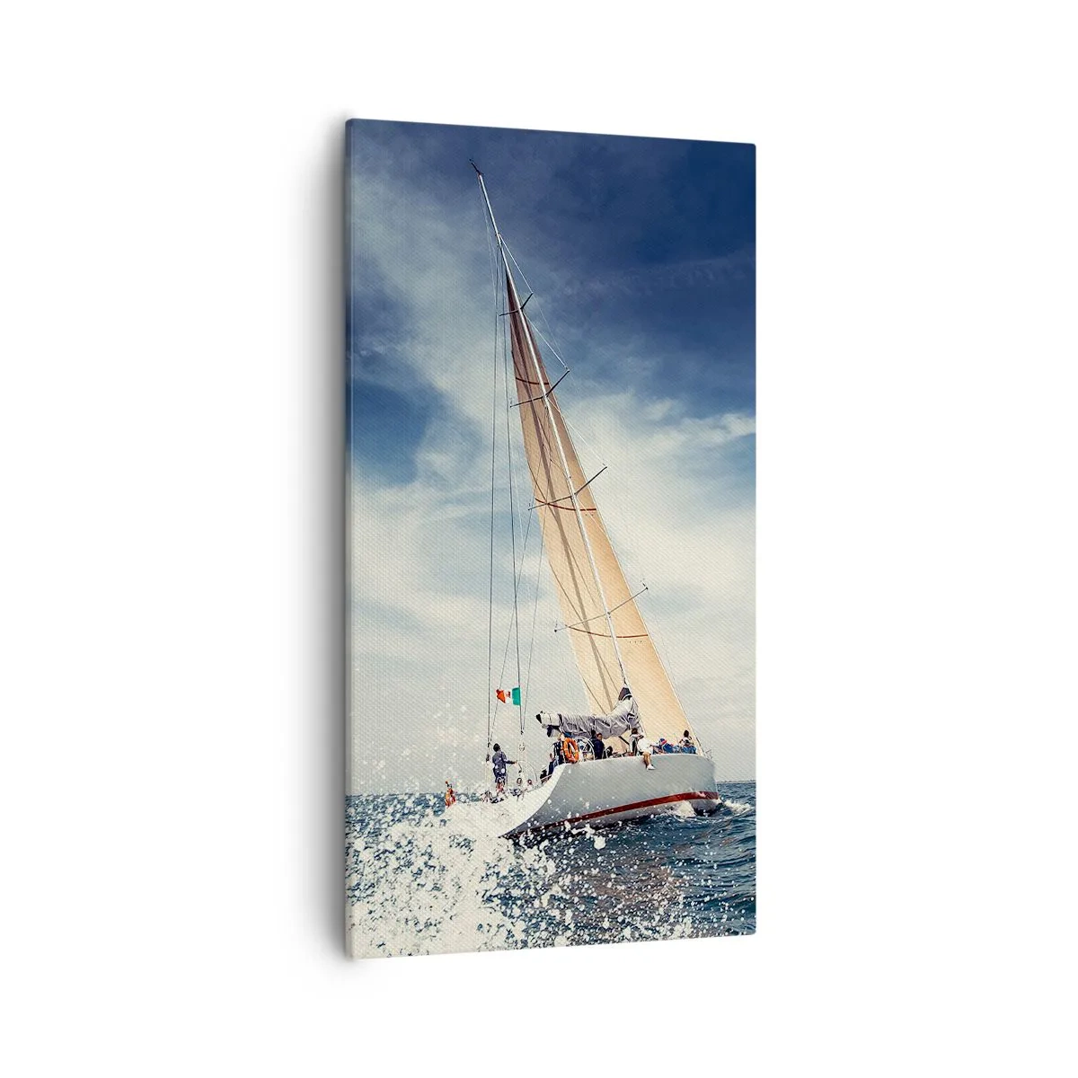 Cuadro sobre lienzo - Impresión de Imagen - ¡No nos alcanzarán! - 55x100 cm