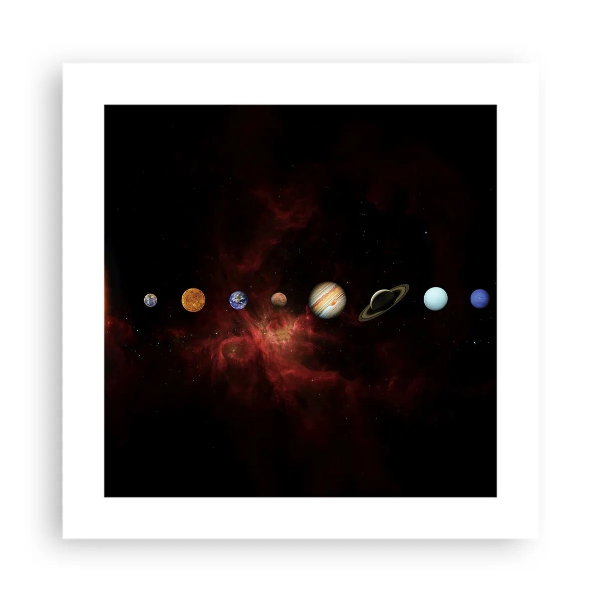 Póster - Nuestro barrio - 40x40 cm