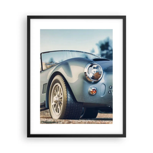 Póster en marco negro - Porque el estilo importa - 40x50 cm