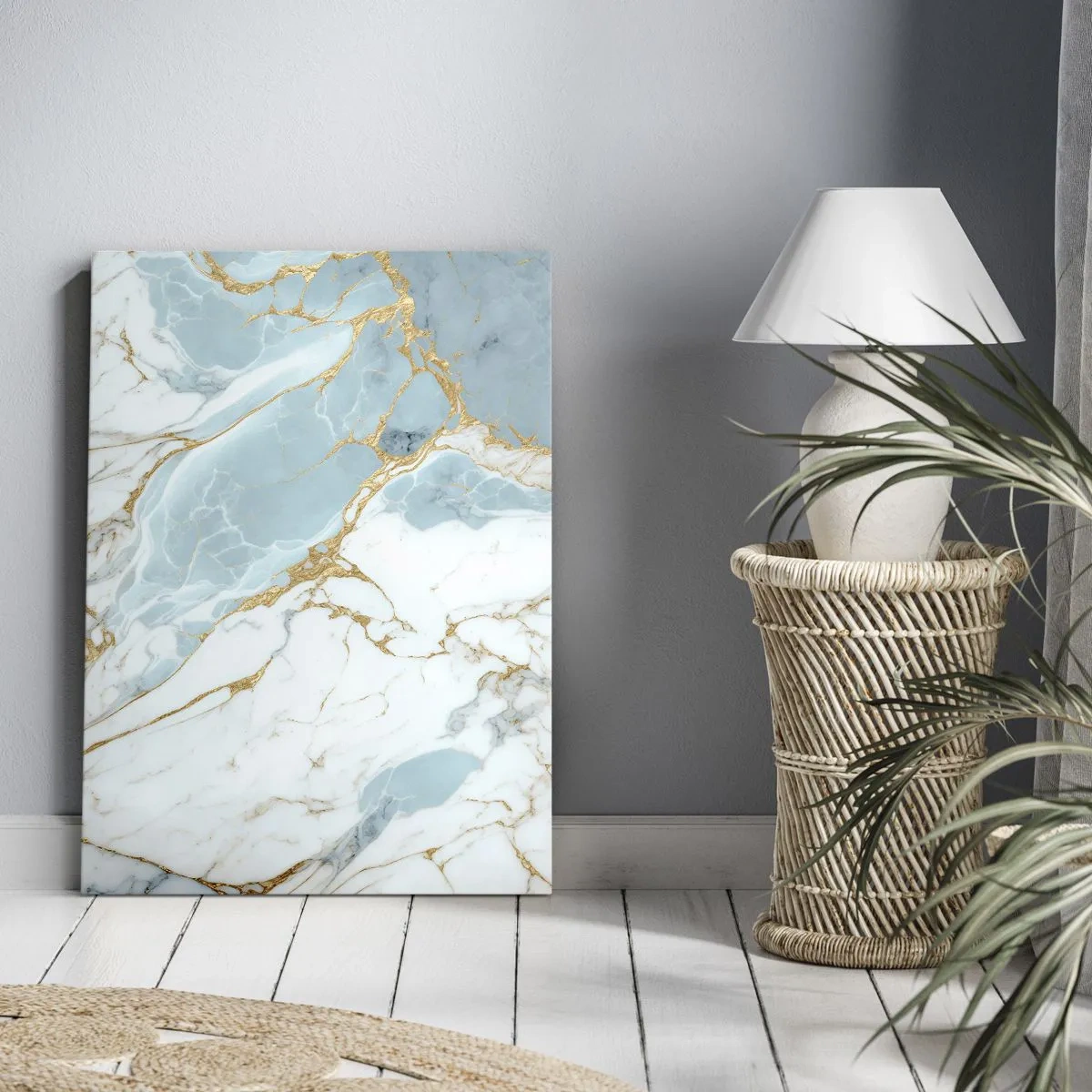 Cuadro sobre lienzo - Impresión de Imagen - Riqueza en la piedra - 45x80 cm