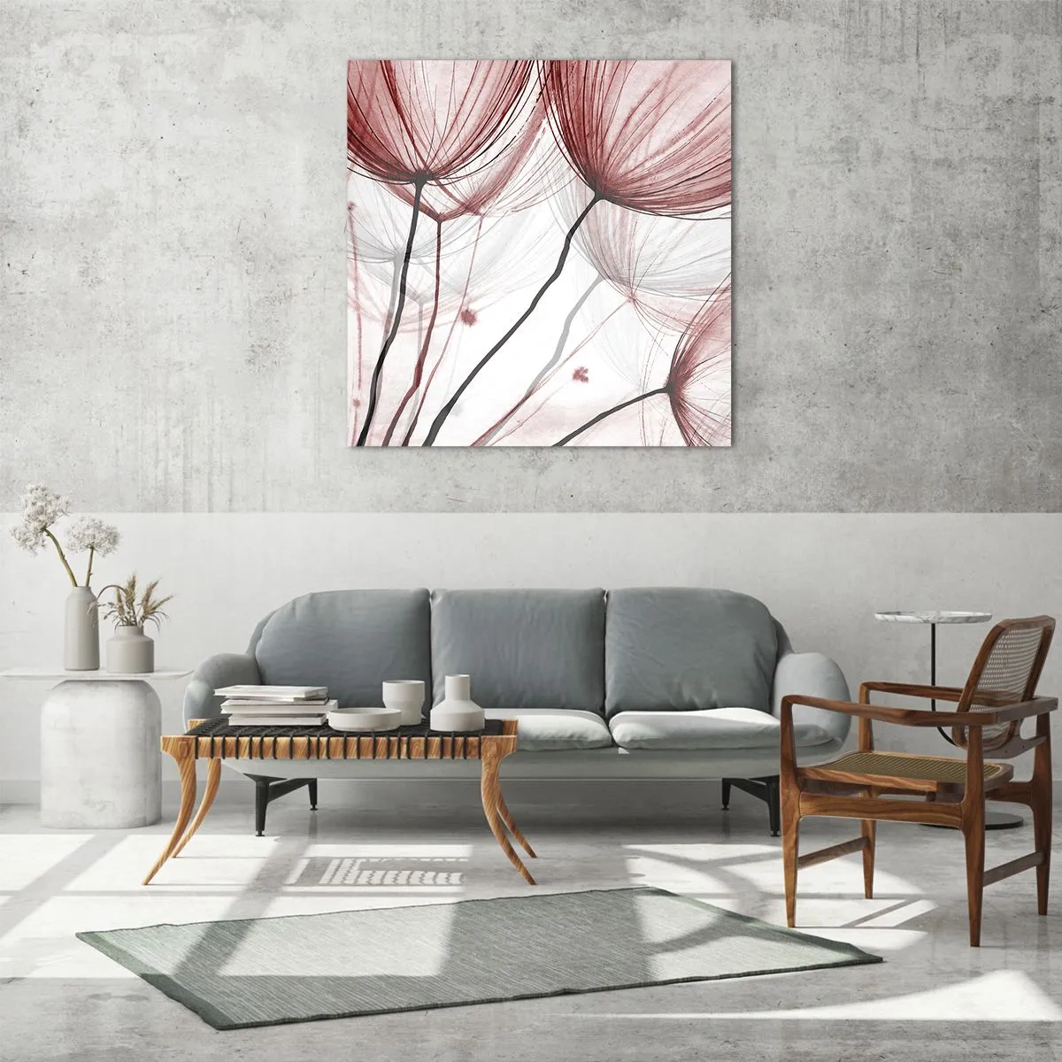Cuadro sobre vidrio - Impresiones sobre Vidrio - Antes de partir - 70x70 cm