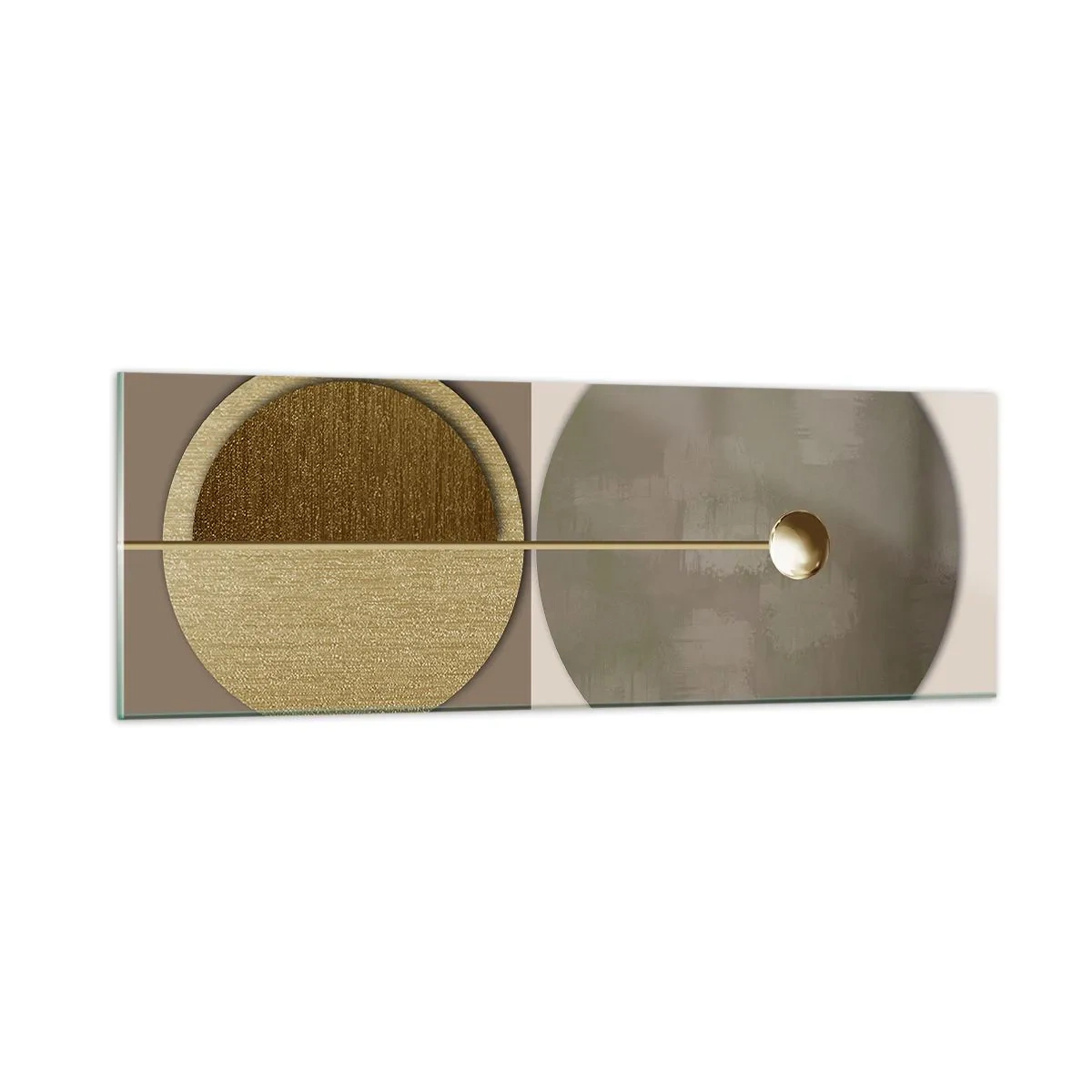 Cuadro sobre vidrio - Impresiones sobre Vidrio - Equilibrio perfecto - 90x30 cm