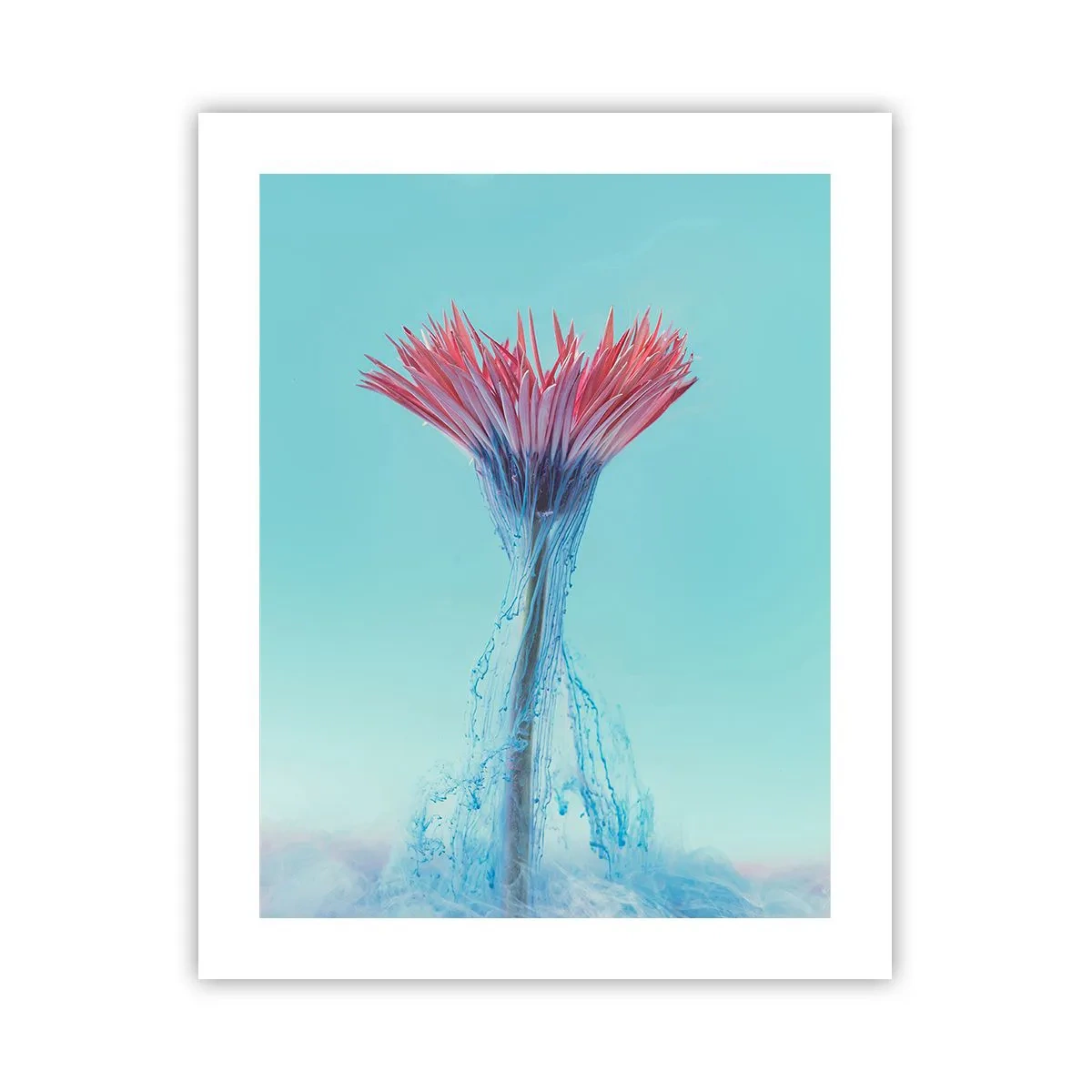 Póster - En un abrazo vigorizante - 40x50 cm