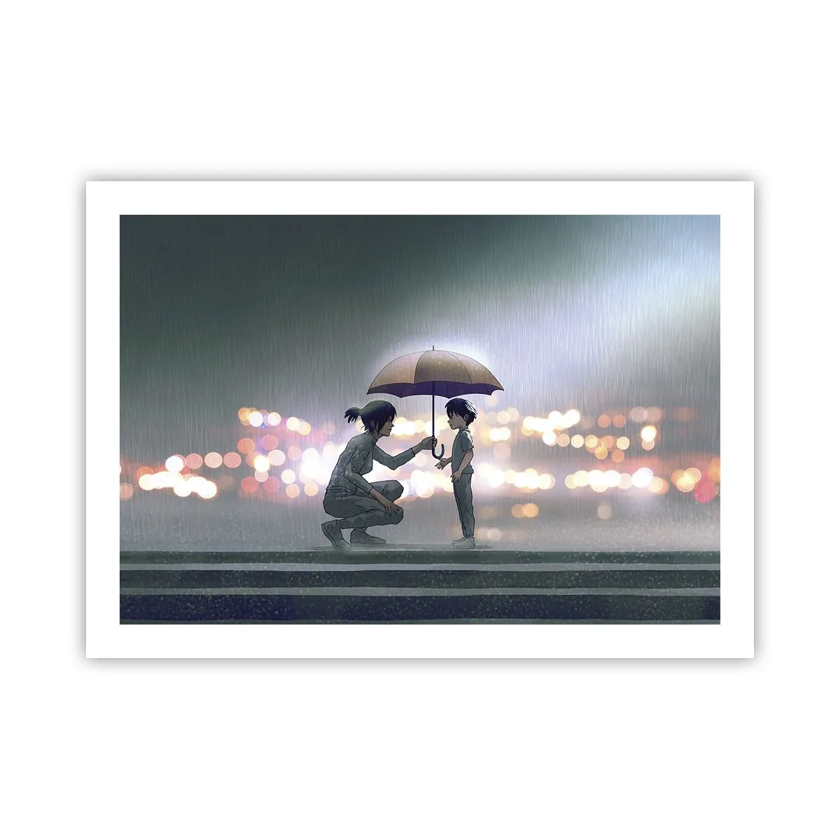 Póster - Y todo está bien - 70x50 cm