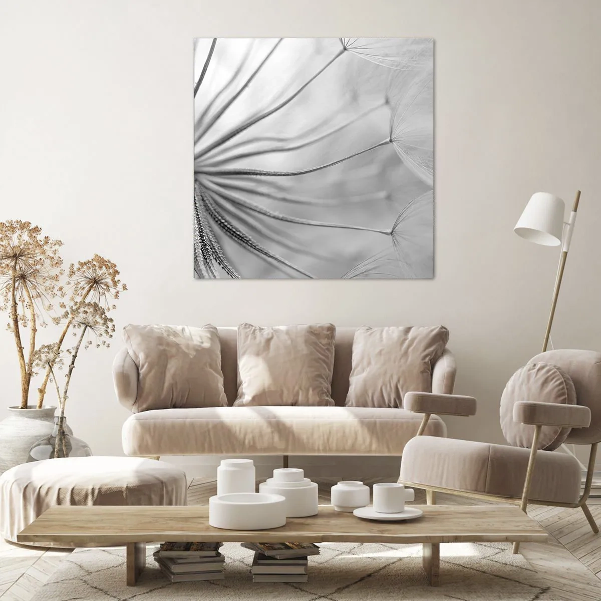 Cuadro sobre lienzo - Impresión de Imagen - Caricias del viento - 30x30 cm