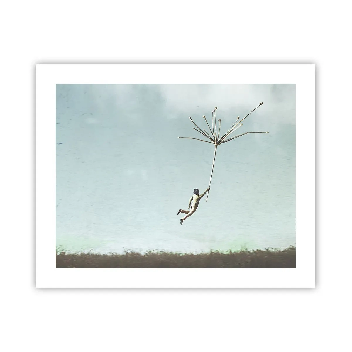 Póster - Bailando con la brisa - 50x40 cm