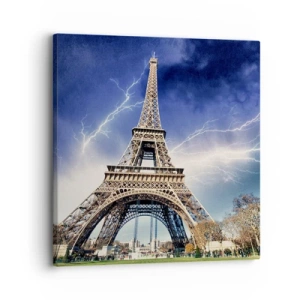 Cuadro sobre lienzo - Impresión de Imagen - Reina sobre las tormentas - 30x30 cm