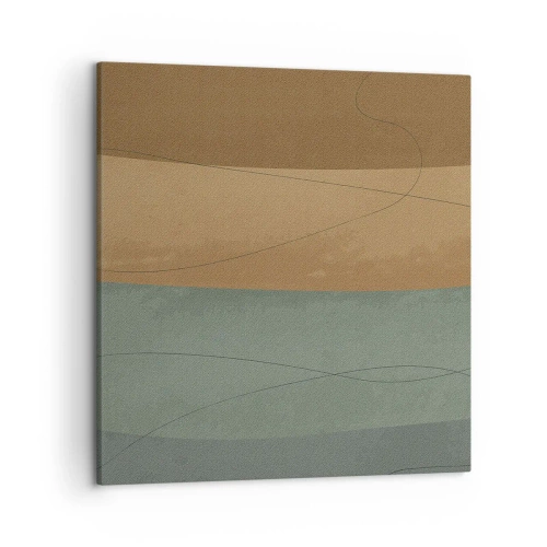 Cuadro sobre lienzo - Impresión de Imagen - Composición horizontal - 50x50 cm