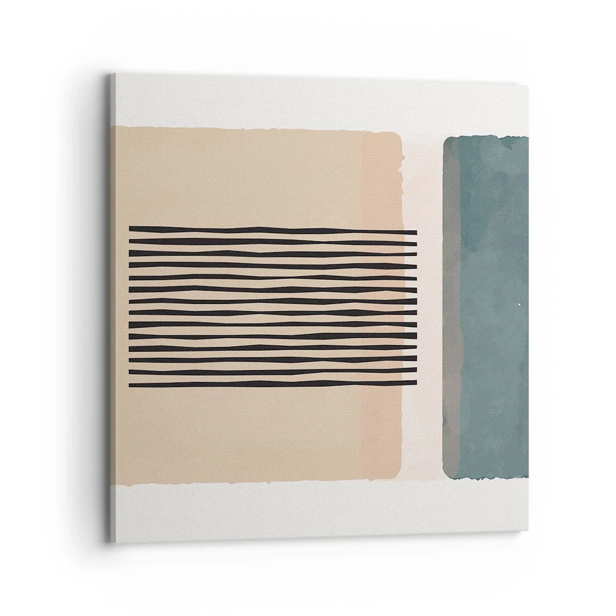 Cuadro sobre lienzo - Impresión de Imagen - Todo en orden - 70x70 cm