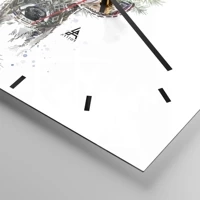 Esfera sin numeración, con rayas