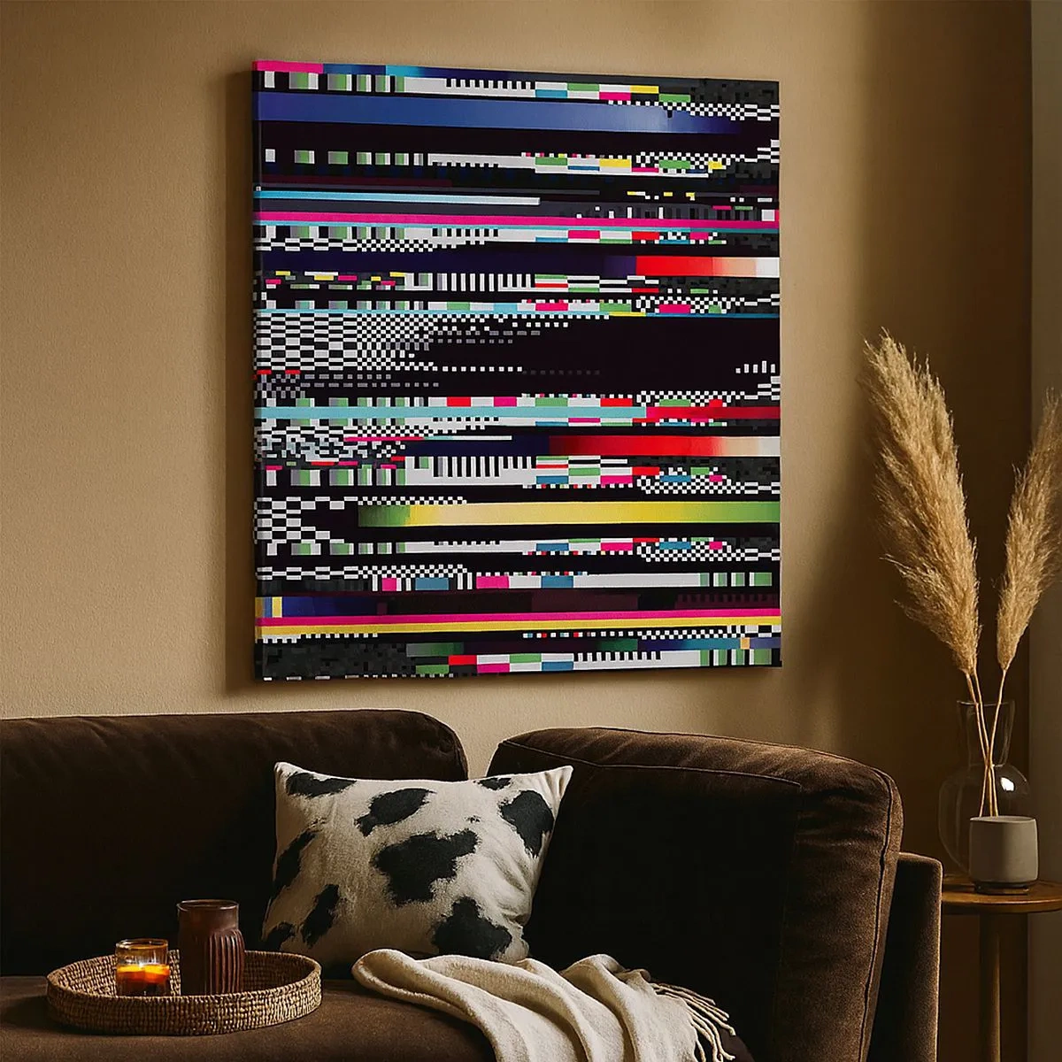 Cuadro sobre lienzo - Impresión de Imagen - Una imagen de otra realidad - 30x30 cm