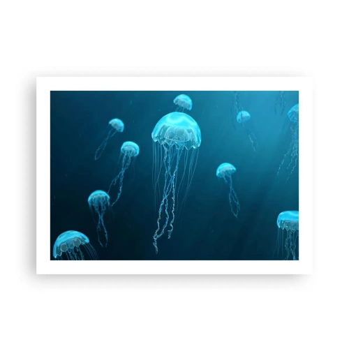 Póster - Danza oceánica - 70x50 cm