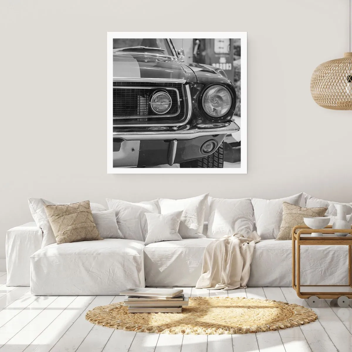 Póster - Paseo rudo - 60x60 cm