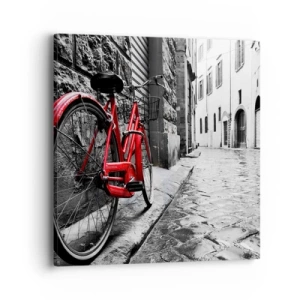 Cuadro sobre lienzo - Impresión de Imagen - La verdadera belleza no envejece - 40x40 cm