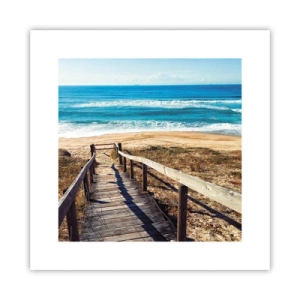 Póster - ¡Corre! - 30x30 cm