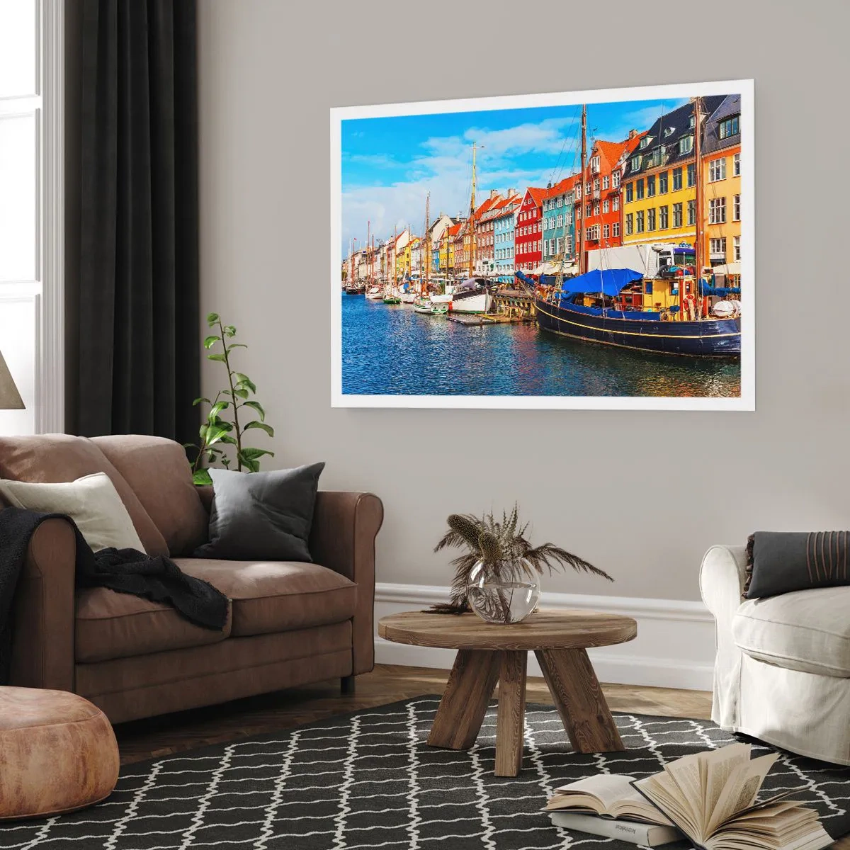 Póster - Muelle alegre - 50x40 cm