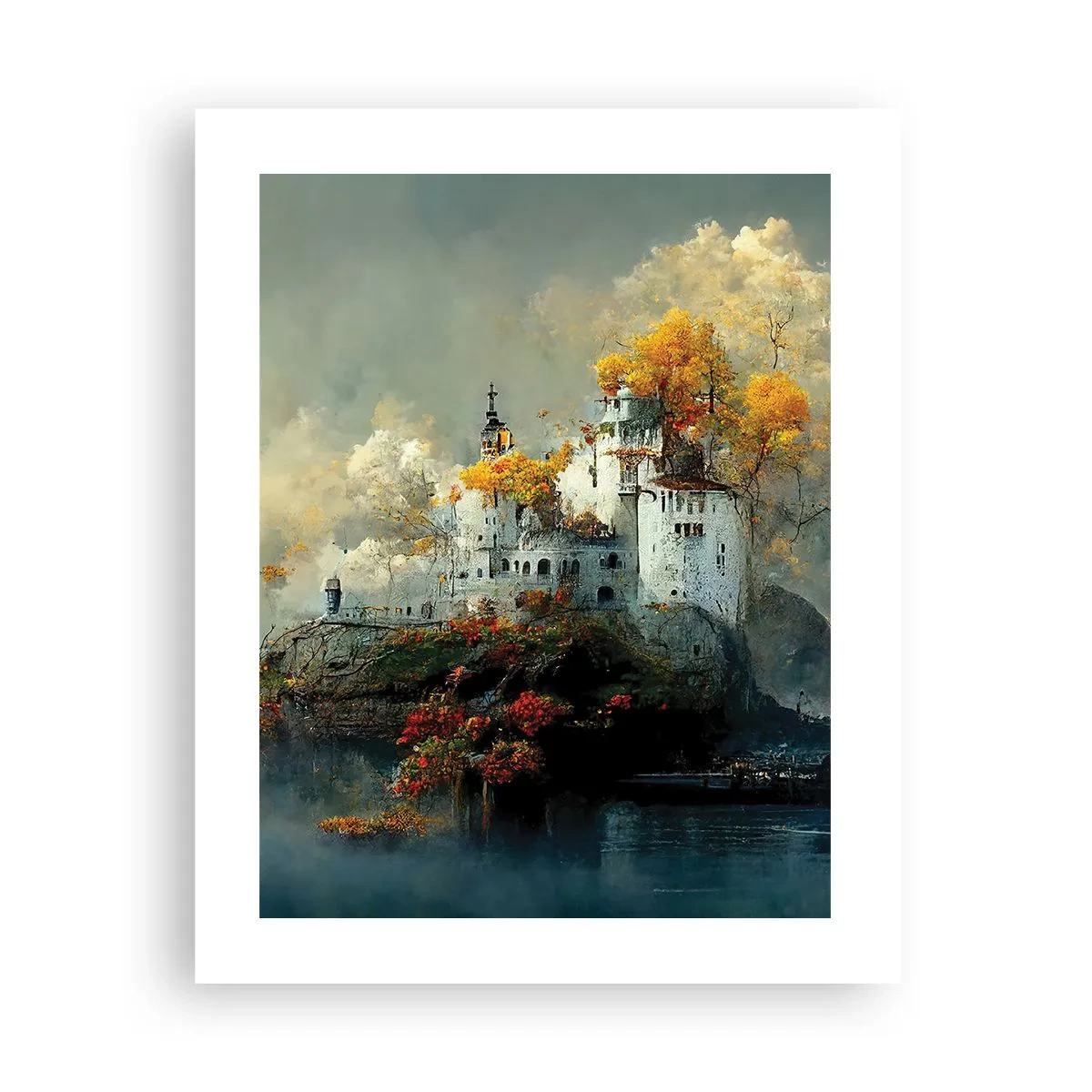 Póster - El comienzo de una historia romántica - 40x50 cm