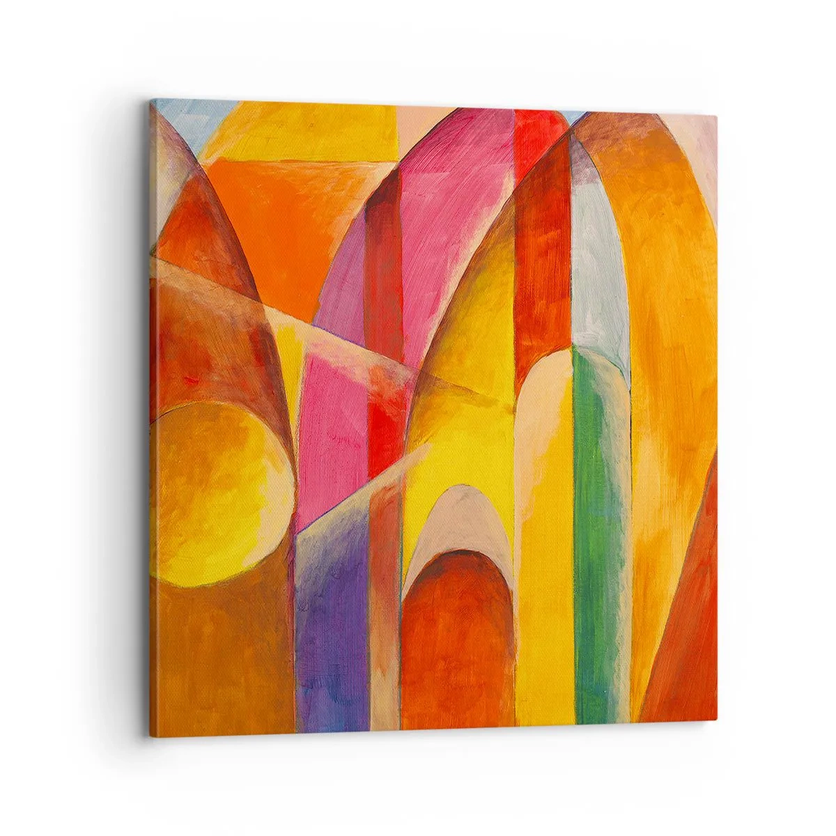 Cuadro sobre lienzo - Impresión de Imagen - Catedral del sol - 70x70 cm