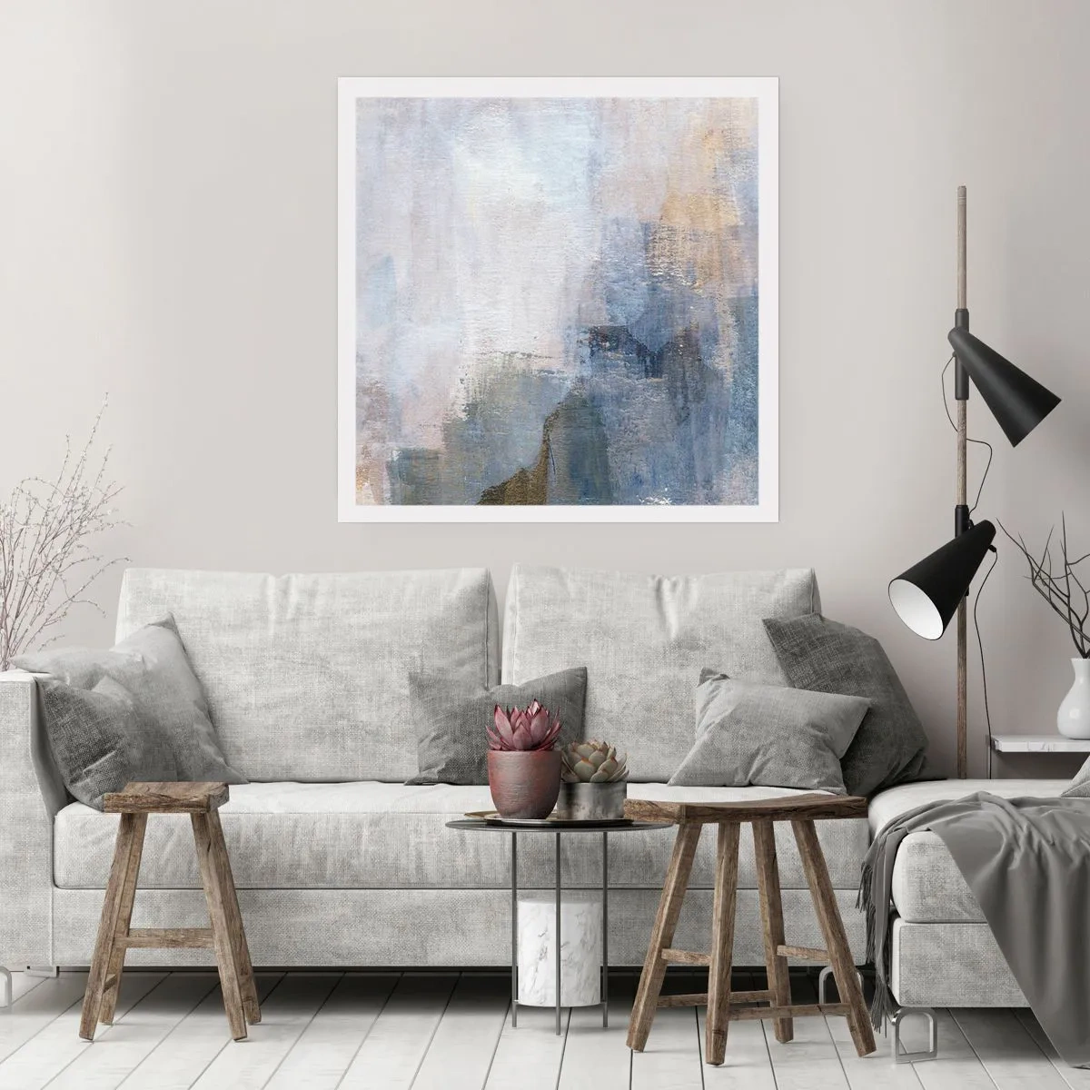 Póster - Tonos de color - 50x50 cm