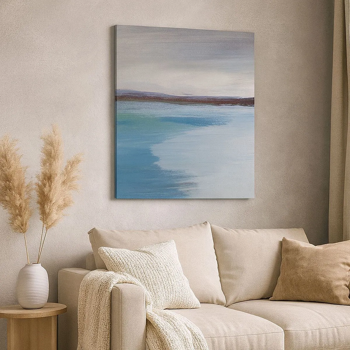 Cuadro sobre lienzo - Impresión de Imagen - Paisaje horizontal - 30x30 cm