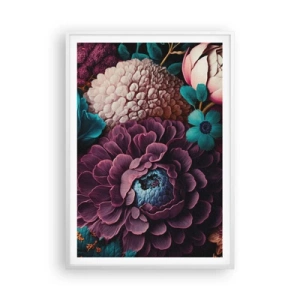 Póster en marco blanco - Naturaleza en abundancia - 70x100 cm