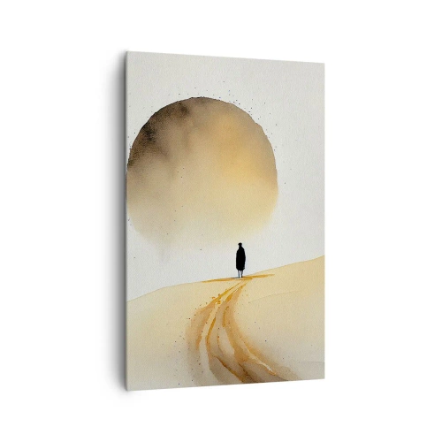 Cuadro sobre lienzo - Impresión de Imagen - Siempre un anhelo - 80x120 cm