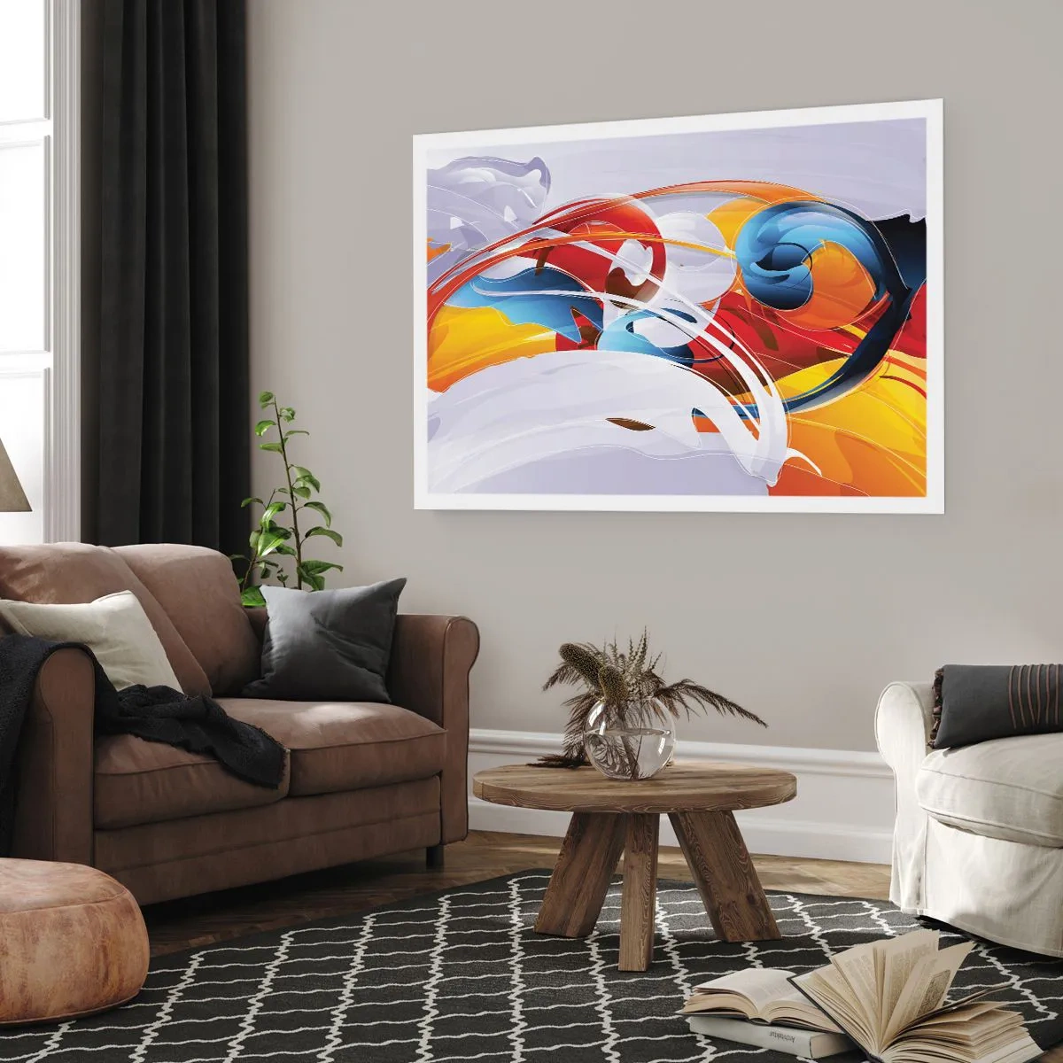 Póster - Danza de los elementos - 91x61 cm