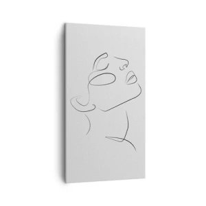 Cuadro sobre lienzo - Impresión de Imagen - Meandros de un sueño - 45x80 cm