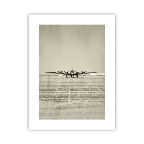 Póster - Como siempre, preparado - 30x40 cm