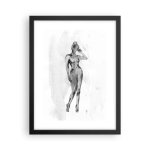 Póster en marco negro - Un estudio sobre el ideal de feminidad - 30x40 cm