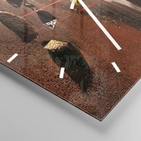 Esfera sin numeración, con rayas