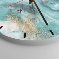 Esfera sin numeración, con rayas