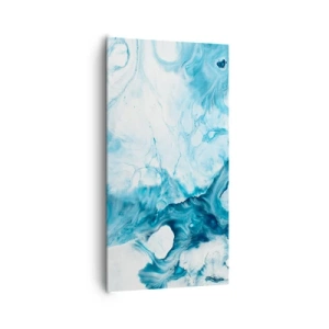 Cuadro sobre lienzo - Impresión de Imagen - Un concierto azul - 65x120 cm