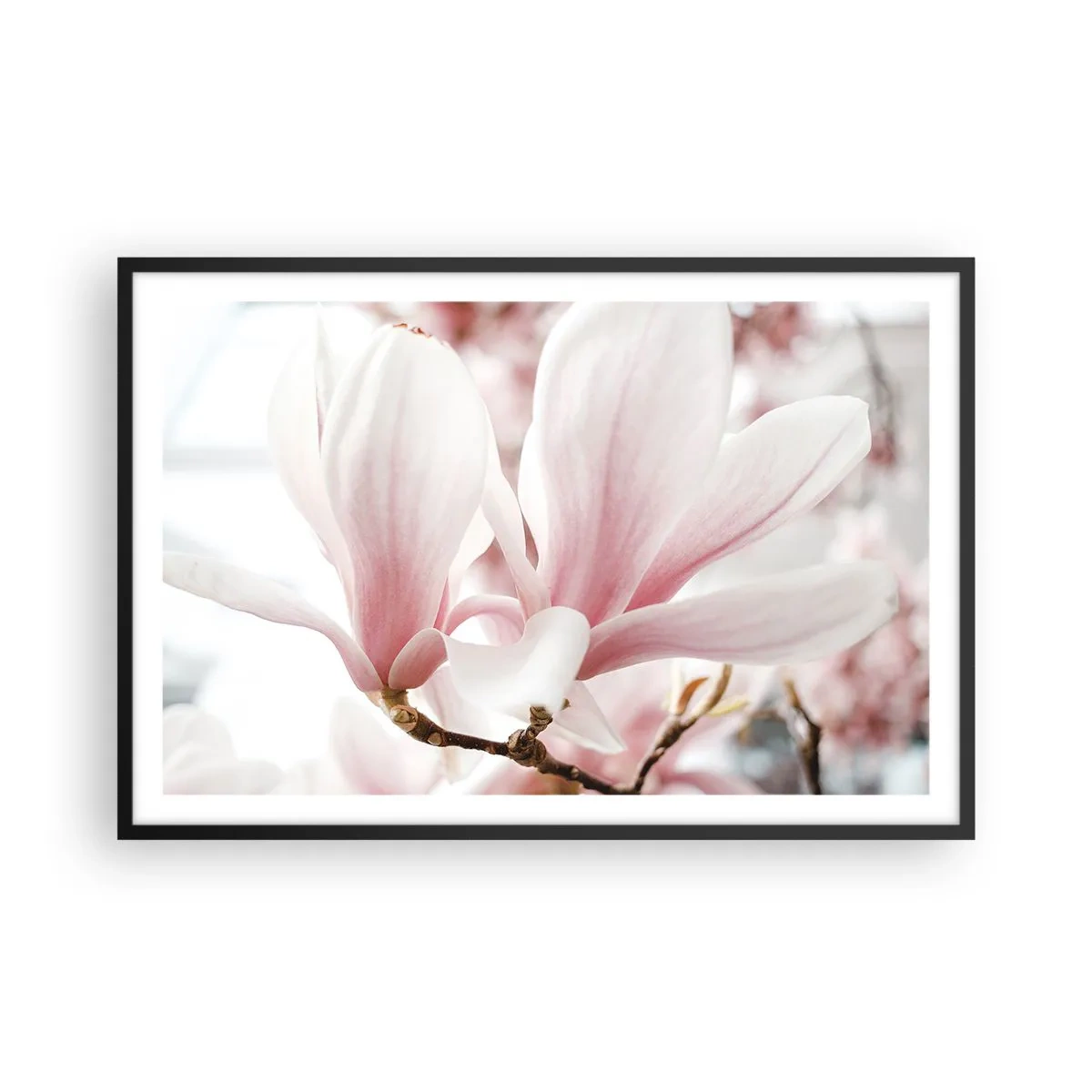 Póster en marco negro - Inmensidad de la ternura - 91x61 cm