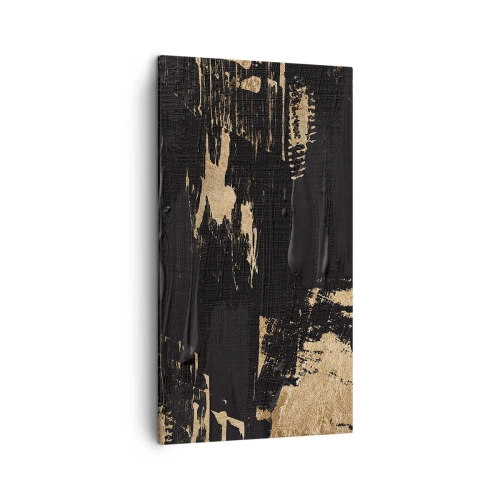 Cuadro sobre lienzo - Impresión de Imagen - Un rastro de tacto - 45x80 cm